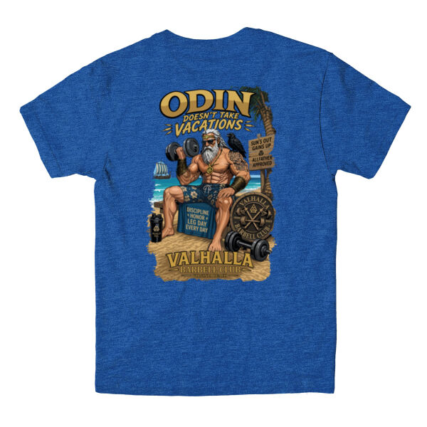 ODIN DOESN'T TAKE VACATIONS - T-SHIRT - $KECY76$ Thumbnail