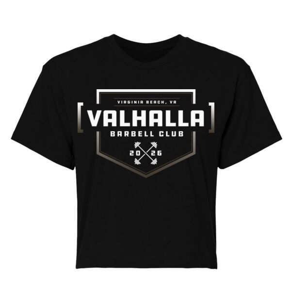 OVER THE PLATE - WOMEN'S CROP T-SHIRT Thumbnail