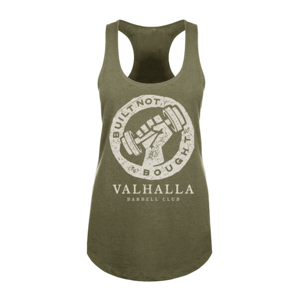 BUILT NOT BOUGHT - WOMEN'S FITTED TANK TOP Thumbnail