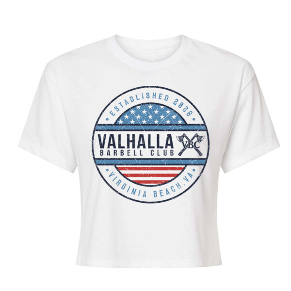 PATRIOT CIRCLE - WOMEN'S CROP T-SHIRT Thumbnail