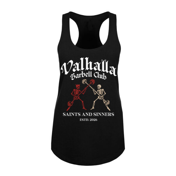 SAINTS AND SINNERS - WOMEN'S FITTED TANK TOP Thumbnail