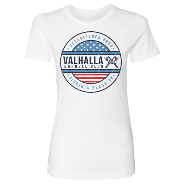 PATRIOT CIRCLE - WOMEN'S FITTED T-SHIRT Thumbnail