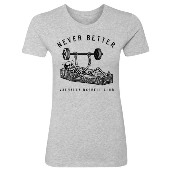 NEVER BETTER - WOMEN'S FITTED T-SHIRT Thumbnail